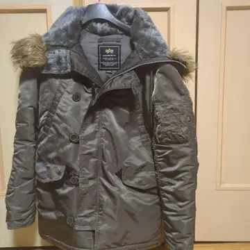 Alpha Industries 밀리터리 자켓 S 사이즈 그레이