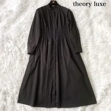 theory luxe 밴드 카라 셔츠 원피스 24AW 정가 5만 38