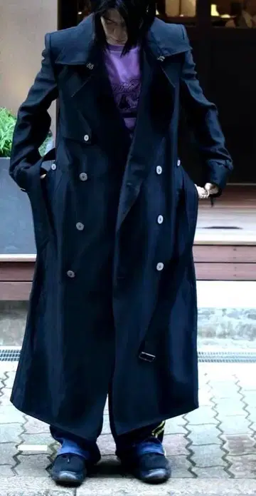 새상품 Blind Leading The Blind 트렌치코트