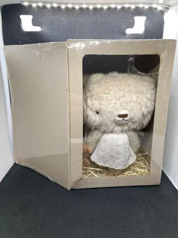 [ 새상품 미개봉 ] 아나노 카페 봉제 인형 베어 아이보리 몬슈유 곰