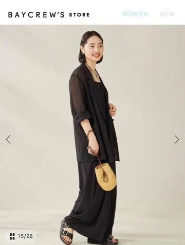 택 포함 새상품 plage 플라주 BARE 살로펫 블랙 살로펫