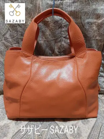 사자비 SAZABY 천연 가죽/핸드백