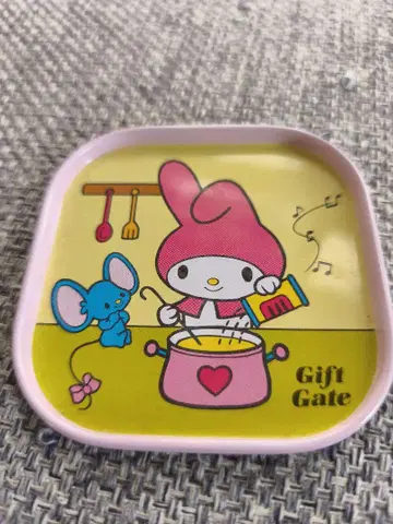 산리오 레트로 당시물 마이멜로디 마이멜로 코스터 플랫군