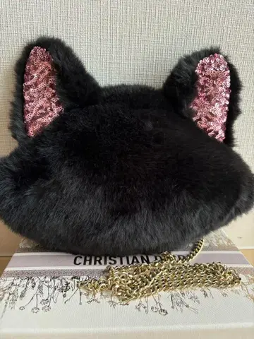 디즈니 피가로 숄더백 미니백 퍼 할로윈 검은 고양이