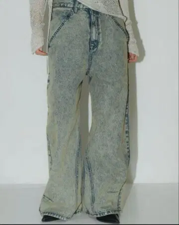 KnuthMarf low rise denim pants