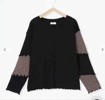 사만사 모스모스 신상 가을 패치워크 배색 메로우 티셔츠