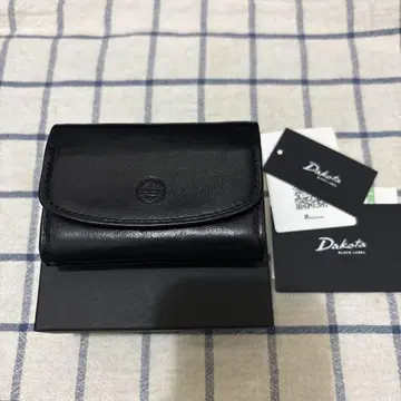 Dakota 미니모 3단 폴더형 지갑 (블랙)