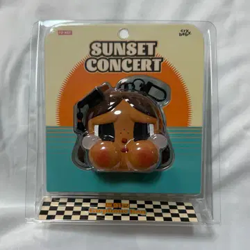정품 CRYBABY Sunset Concert 이어폰 케이스