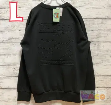 톰과 제리 남성용 엠보싱 트레이닝복 타피 긴팔