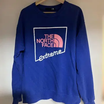 THE NORTH FACE 파랑 맨투맨 L