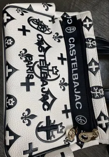 CASTELBAJAC 토트백 화이트/블랙