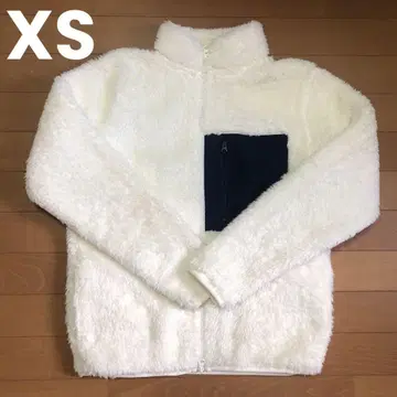 [ 챔피온 ] 여성용 퍼 플리스 보아 자켓 아우터 화이트