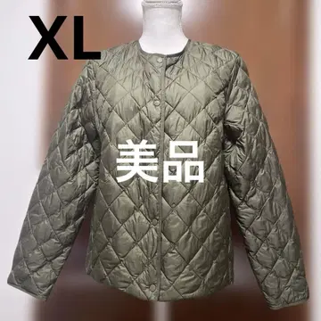 유니클로 UNIQLO 올리브 그린 퀼팅 자켓 XL 새상품급