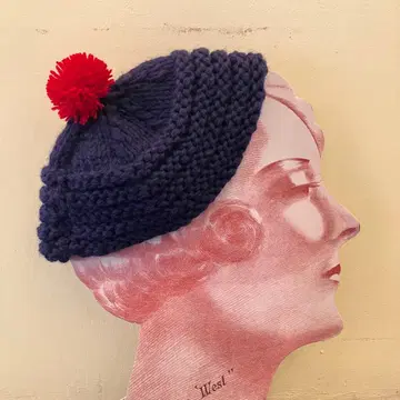1950's 스타일 핸드 니트