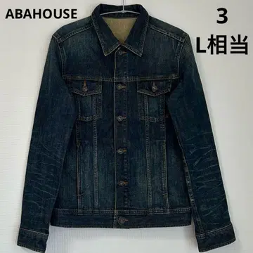 ABAHOUSE 데님 자켓 G 다크 네이비