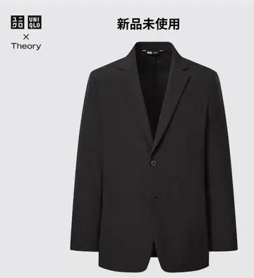 UNIQLO x Theory 블랙 감동 자켓