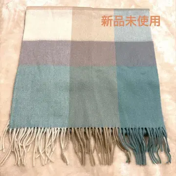 그린 라벨 릴랙싱 머플러 울 100%