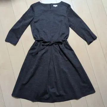 MACKINTOSH PHILOSOPHY 무릎 기장 원피스 그레이 38