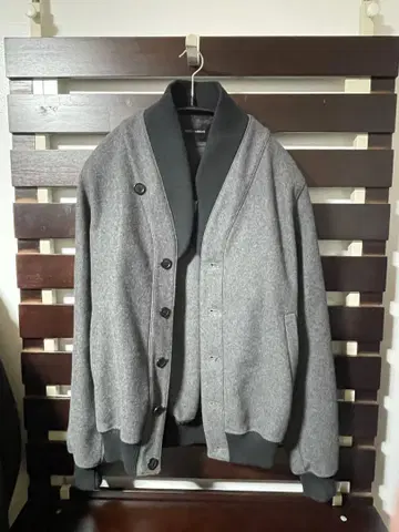 KRISVANASSCHE 그레이 캐시미어 블루종