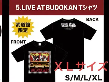Cheap Trick LIVE AT BUDOKAN 티셔츠 무도관 한정판