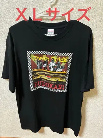 Cheap Trick LIVE AT BUDOKAN 티셔츠 무도관 한정판
