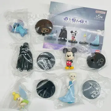 A-34 컴프 Disney100 나라붕데스. 전 5종 디즈니 가챠