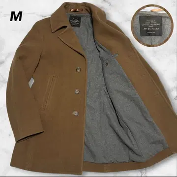 새상품급 UNITED ARROWS TOKYO 체스터 코트 브라운 M