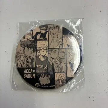ACCA 13구 감찰과 x BADON 콜라보 카페 특전 캔 거울
