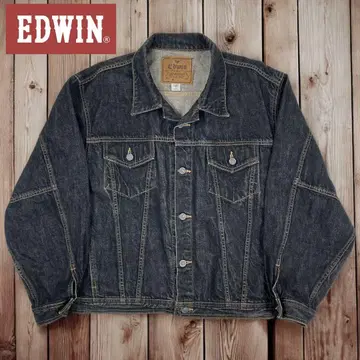 10M270 EDWIN 블랙 계열 다크 네이비 데님 자켓 G 아우터