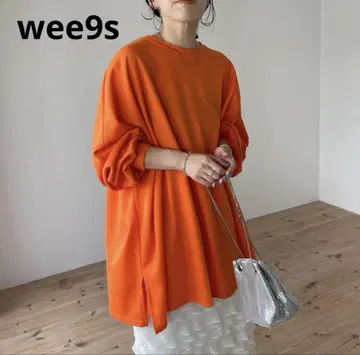 미사용 택 포함 wee9s 위크스 슈퍼 루즈 라이트 스웨티