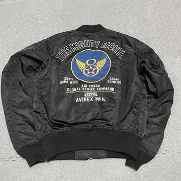 880 AVIREX B-2 SPIRIT 자수 로고 뒷면 빅 8AF 모델