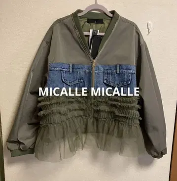 [ MICALLE MICALLE/미카레미카레 ] 이소재 도킹 자켓