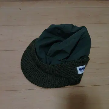 Radiall 니트 모자 올리브색