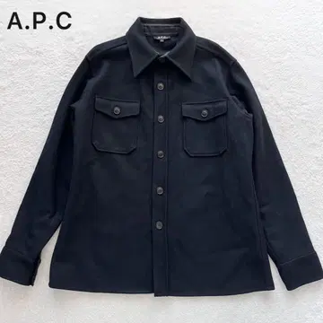 새상품급 A.P.C. 아페쎄 CPO 셔츠 자켓 멜톤