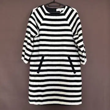 UNITEDARROWS JewelChanges 7부 소매 보더 원피스
