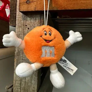 M&M's 오렌지 빈티지 1996년산 마스코트 오너먼트