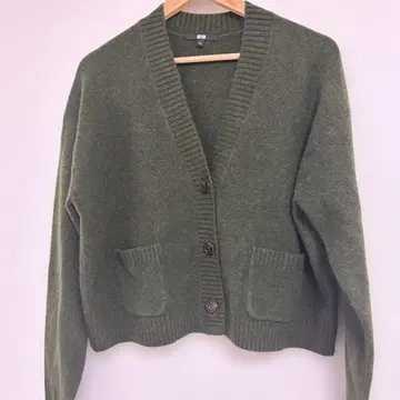 UNIQLO 수플레얀 숏 가디건