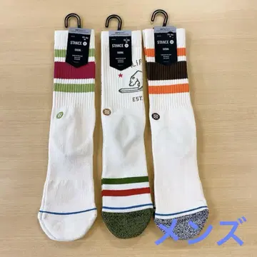 [ 특가! ] STANCE 캐주얼 양말 25.5-29.0 cm 3족 세트