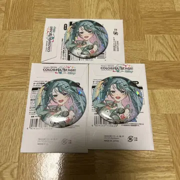 프로세카 프로젝트 세카이 감사제 캔뱃지 하츠네 미쿠