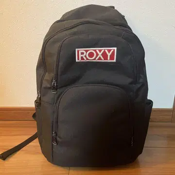 ROXY 블랙 백팩 블랙 레드
