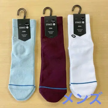 [ 가성비 ] STANCE 쿼터 길이 삭스 3개 세트