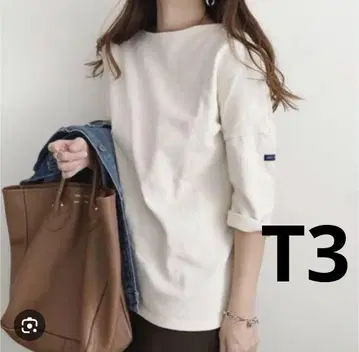 웨쌍 드롭 숄더 아이보리 T3 세인트 제임스