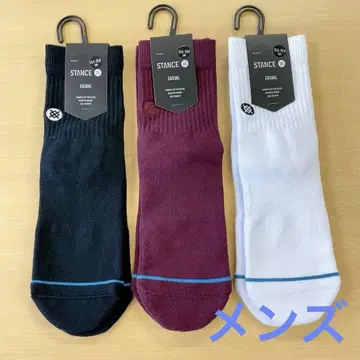 [할인] STANCE 캐주얼 쿼터 길이 삭스 3켤레 세트