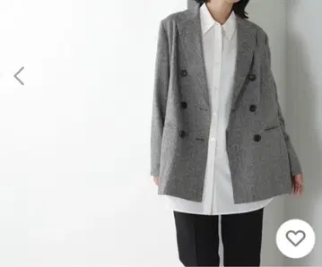 23AW 내추럴 뷰티 베이직 더블 테일러드 자켓