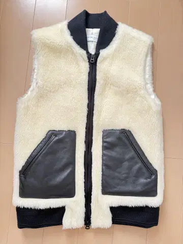 UNITED ARROWS 인조 모피 베스트 사이즈 38 M