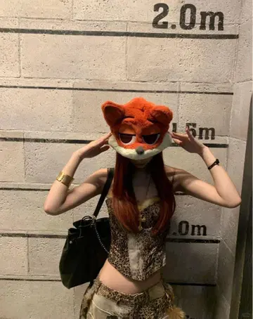 주토피아 닉 모자