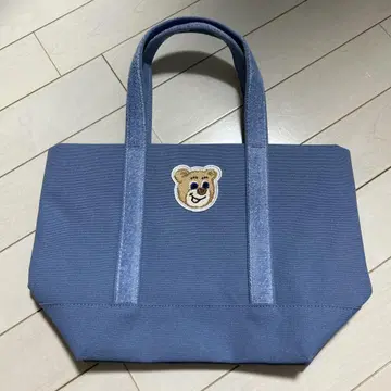페이러 테디 와펜 블루 토트백 소