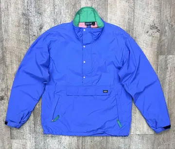 90S PATAGONIA 구 로고 하프 지퍼 나일론 아노락 USA 제조