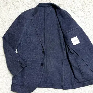 매킨토시 철학 테일러드 자켓 40R 네이비 울 혼방