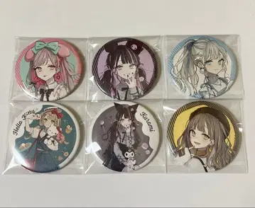 아카쿠라 산리오 콜라보 캔뱃지